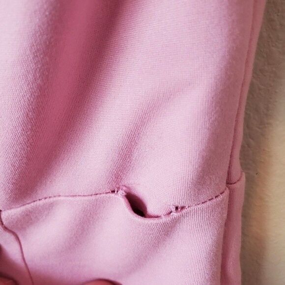 Elliatt Pink Eventide Dress Off Shoulder Tulip Hem - Picture 8 of 8